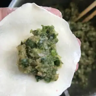 Make Celery meat dumplings step 7