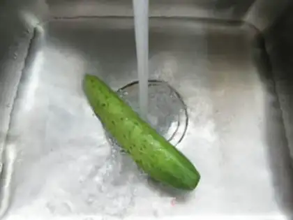 Make Two cucumbers step 3