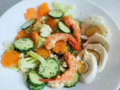 Make Low fat salad step 7