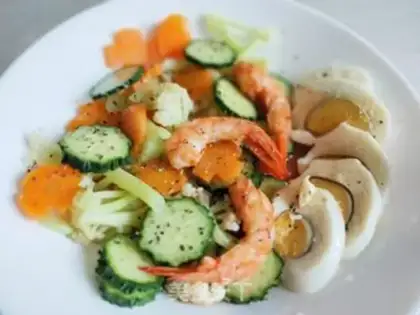 Make Low fat salad step 10