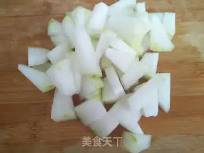 Make Bean-breaded melon step 0