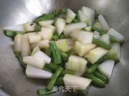 Make Bean-breaded melon step 4