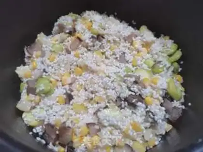 Make The bean rice step 5