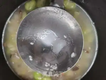 Make The bean rice step 7