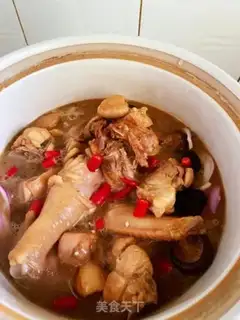 Make Beer chicken and mushrooms step 6