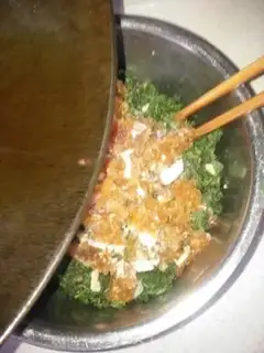 Make Wild pork dumplings step 9