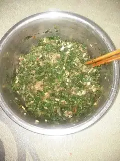 Make Wild pork dumplings step 10