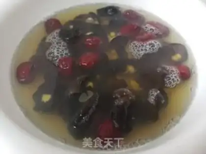 Make Black-middle-ear bean spoon step 5