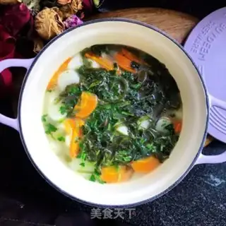 Make Carrot Mountain medicine sea soup step 10