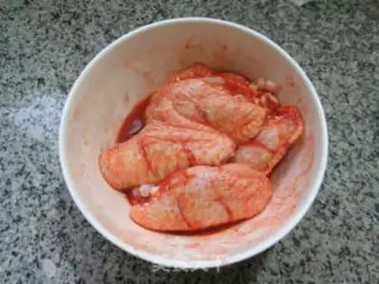 Make New Orleans chicken wings step 6