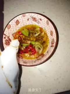 Make Cream peppers and eggs step 10