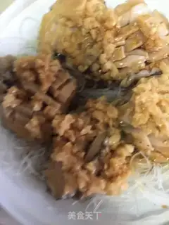 Make Garlic fans steam abalone step 4