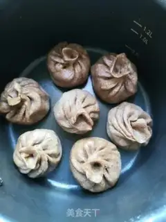 Make A barley-paste bun step 9