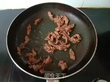 Make Scrambled beef step 5