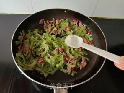 Make Scrambled beef step 7
