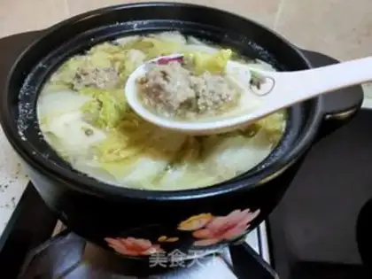 Make Soup, lamb meatball soup step 20