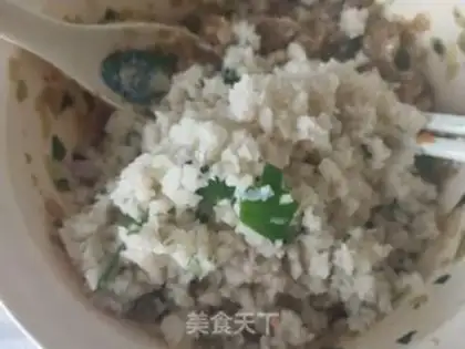 Make Liang Pork dumplings step 5
