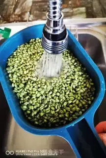Make Blue malin salad step 1