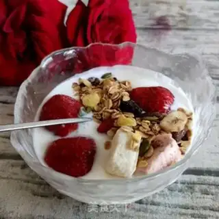 Make Strawberry oatmeal step 8