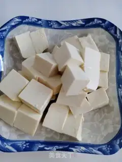 Make Spicy tofu step 0