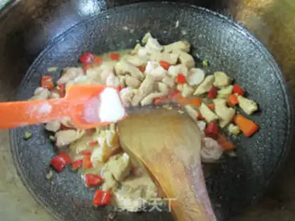 Make In the chicken step 10