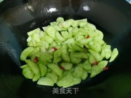 Make Clear cucumber chips step 5