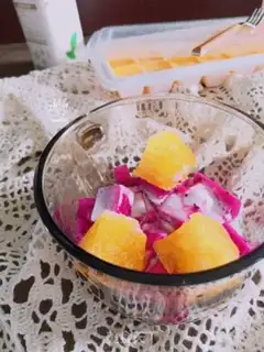 Make Yogurt fruit step 4