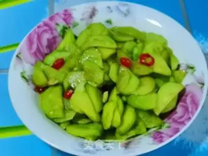 Make Clear cucumber chips step 7