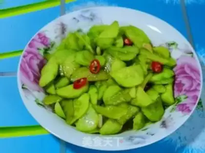Make Clear cucumber chips step 8