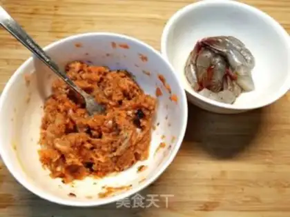 Make Shrimp with bitter melons step 5