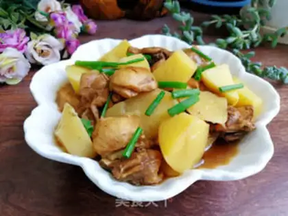 Make Chicken leg and potatoes step 6