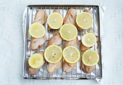 Make Lemon, black pepper wings step 5