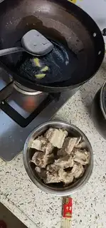 Make They burn their ribs step 1