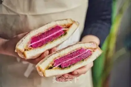 Make A meat-sweet sandwich step 8