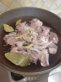 Make Quick soup lamb chops step 2