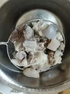Make Quick soup lamb chops step 6