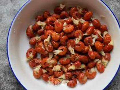 Make Shrimp onions step 1
