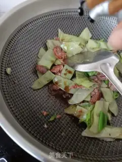 Make The roasted sausage, the lentils step 7