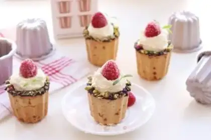 Make Cookie ice cream cups step 15