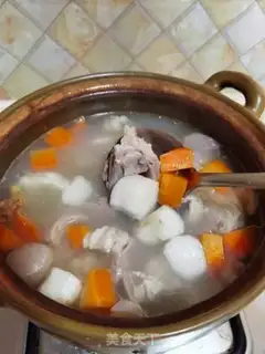 Make Quick soup lamb chops step 16