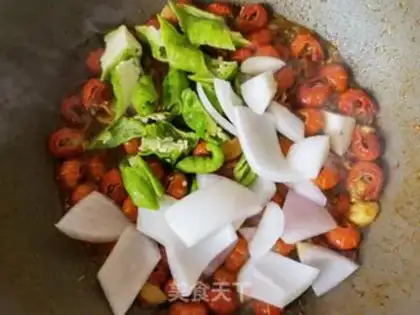 Make Shrimp onions step 12