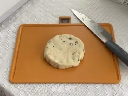 Make A simple, delicious cranberry scone step 6