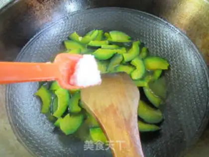 Make Clear the betel pumpkin step 6