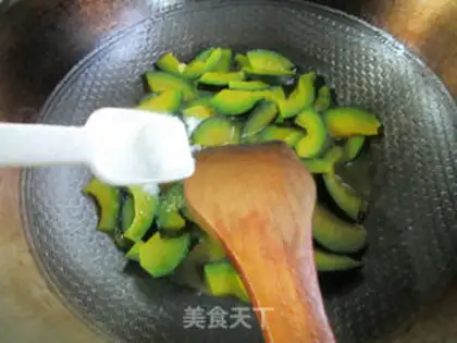 Make Clear the betel pumpkin step 8