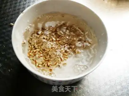 Make Cracker corn soup step 1