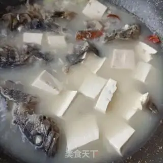 Make Pyramid plaster tofu soup step 11