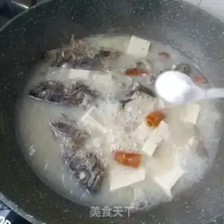 Make Pyramid plaster tofu soup step 12