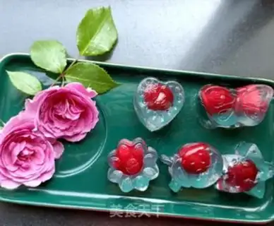 Make Cherry jelly step 17