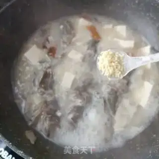 Make Pyramid plaster tofu soup step 14