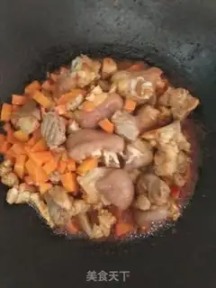 Make Carrot pig hoof step 6